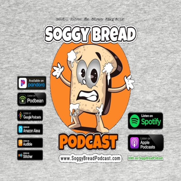 Logo with promotion. by Soggy Bread Podcast